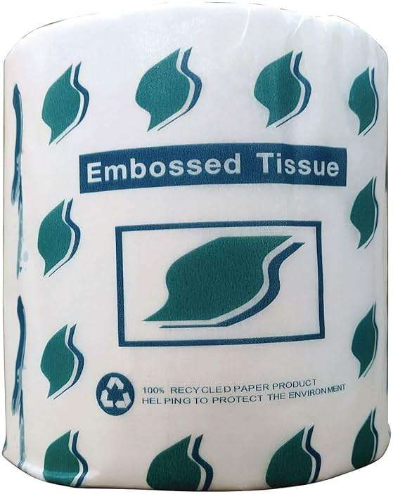 Small Roll Bath Tissue, Septic Safe, 1-Ply, White, 1,000 Sheets/Roll, 96 Rolls/Carton - Image 2