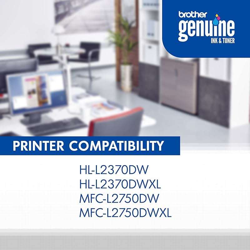 Brother TN-770 HL-L2370DW L2370DWXL MFC-L2750DW L2750DWXL Toner Cartridge (Black) in Retail Packaging - Image 6