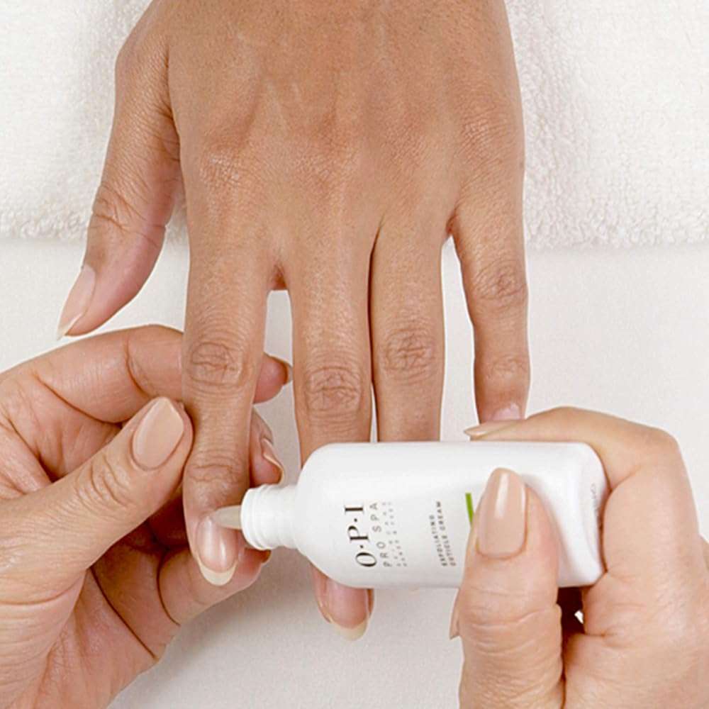 OPI ProSpa Exfoliating Cuticle Cream | Cuticle Remover for Nails | Gel Cream Formula for Dry, Rough Hands | 0.9 fl oz - Image 2