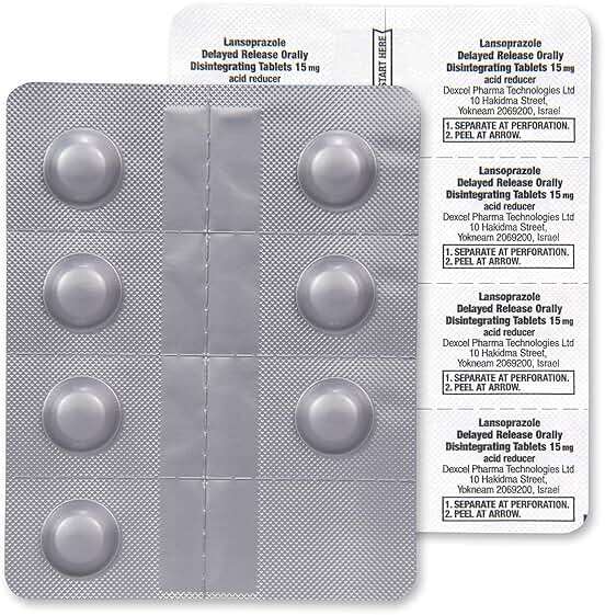 GoodSense Good Sense Lansoprazole Delayed Release Orally Disintegrating Tablets 15 mg, Acid Reducer, Strawberry Flavor, 42 Count - Image 6