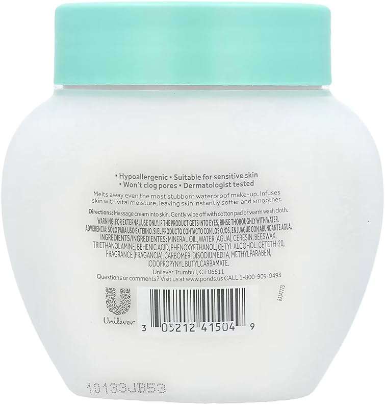 Pond's Cleanser Cold Cream 9.5 oz - Image 8