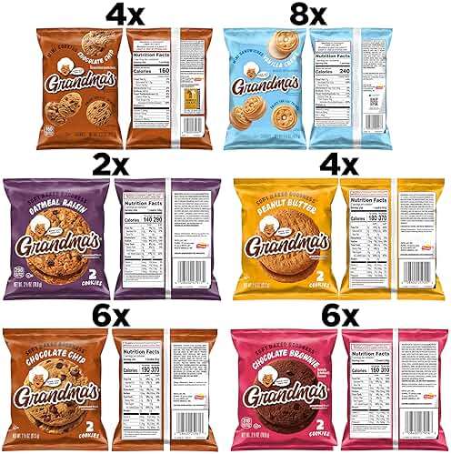 Grandma's Cookies, Variety Pack, (Pack of 30) - Image 3