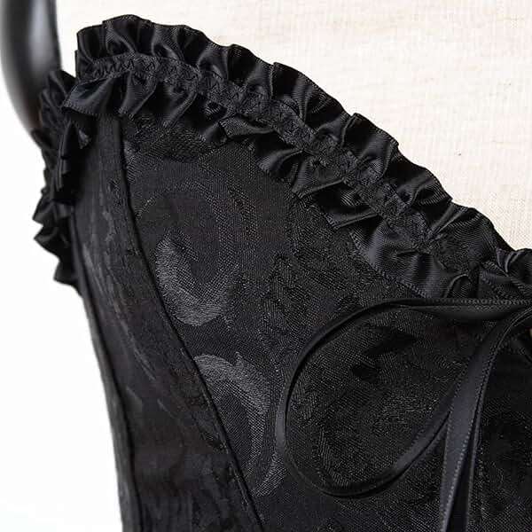 EVAbaby Women Sexy Floral Boned Corset Overbust Body Shaper Bustier - Image 7