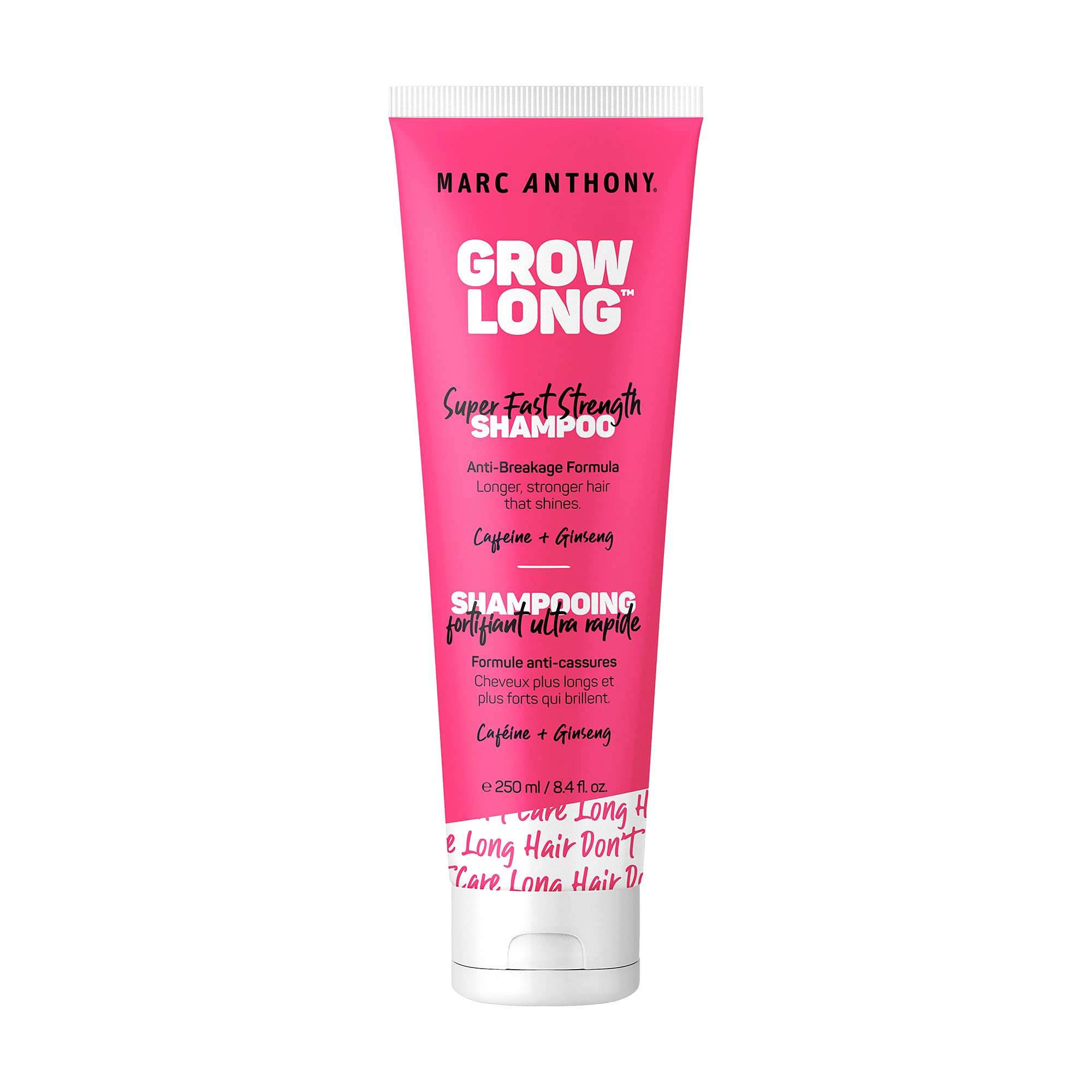 Marc Anthony Strengthening Biotin Shampoo, Grow Long Anti-Frizz, Anti-Breakage & Nourishing Formula For Split Ends - Vitamin E, Caffeine & Ginseng for Dry & Damaged Hair - Image 1
