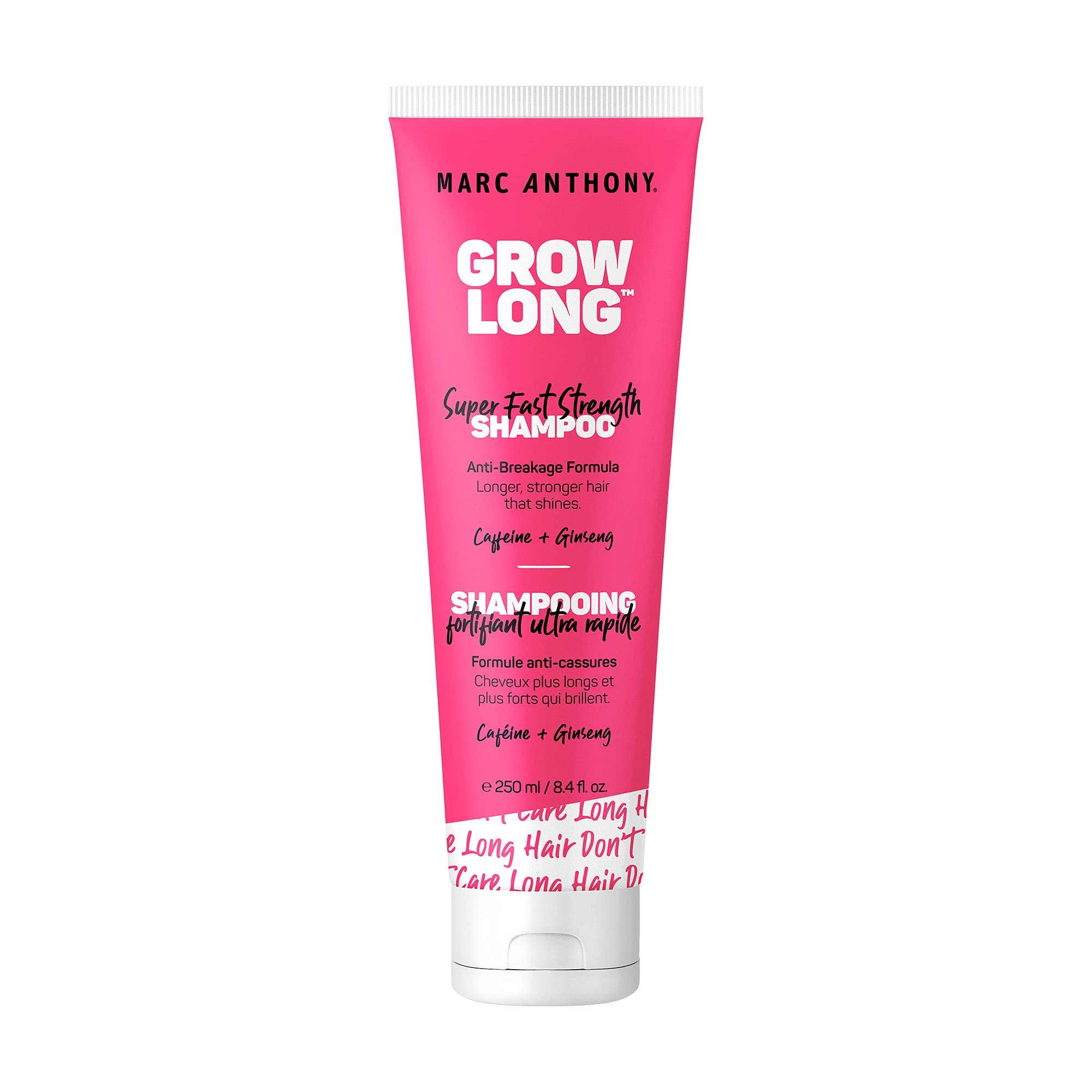 Marc Anthony Strengthening Biotin Shampoo, Grow Long Anti-Frizz, Anti-Breakage & Nourishing Formula For Split Ends - Vitamin E, Caffeine & Ginseng for Dry & Damaged Hair - Product Image