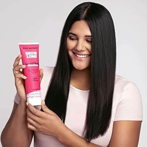 Marc Anthony Strengthening Biotin Shampoo, Grow Long Anti-Frizz, Anti-Breakage & Nourishing Formula For Split Ends - Vitamin E, Caffeine & Ginseng for Dry & Damaged Hair - Image 7