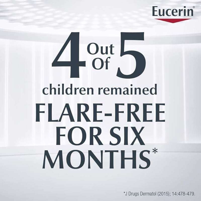 Eucerin Eczema Relief Body Cream, Colloidal Oatmeal Enriched, Steroid Free Eczema Cream, 8 OZ Tube, Pack of 3 - Image 6