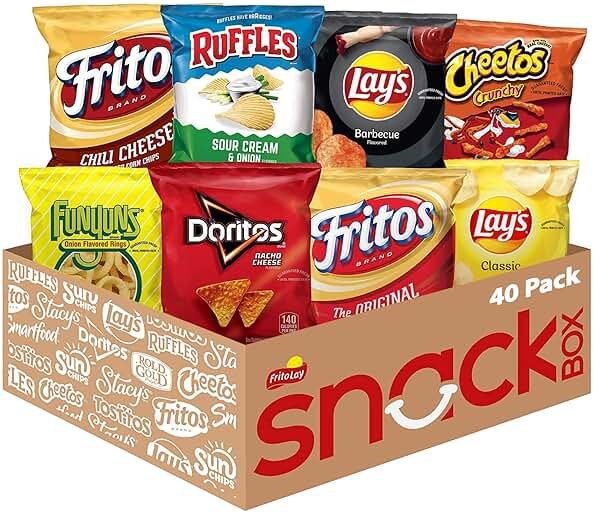 Frito-Lay Variety Packs, Party Mix, Single Serve Bags, 2.41 Pounds (40 Pack) - Product Image