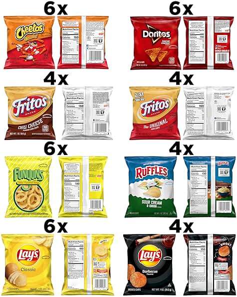 Frito-Lay Variety Packs, Party Mix, Single Serve Bags, 2.41 Pounds (40 Pack) - Image 2