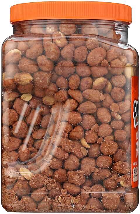 P-Nuttles Butter Toffee Covered Peanuts,Sweet Salty Snack, Toffee Peanuts,Toffee Nuts, 44 Ounce Jar Made in the USA, Kosher, Peanuts Sweet, Party Snack, Crunchy Nut Snack, Sweet Snack - Image 4