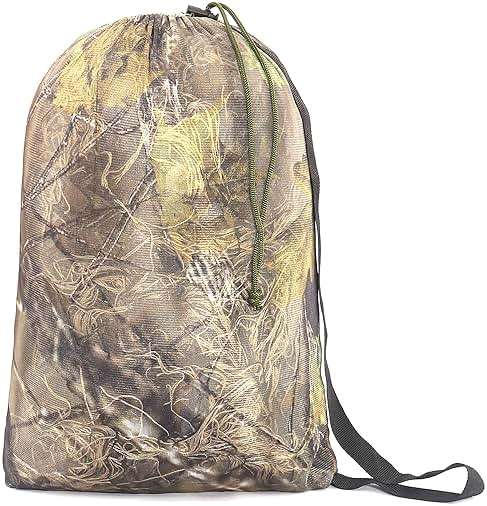 AUSCAMOTEK Ghillie Suit for Hunting Dry Grass Brown Ideal for Hunting in Winter and Autumn - Image 5