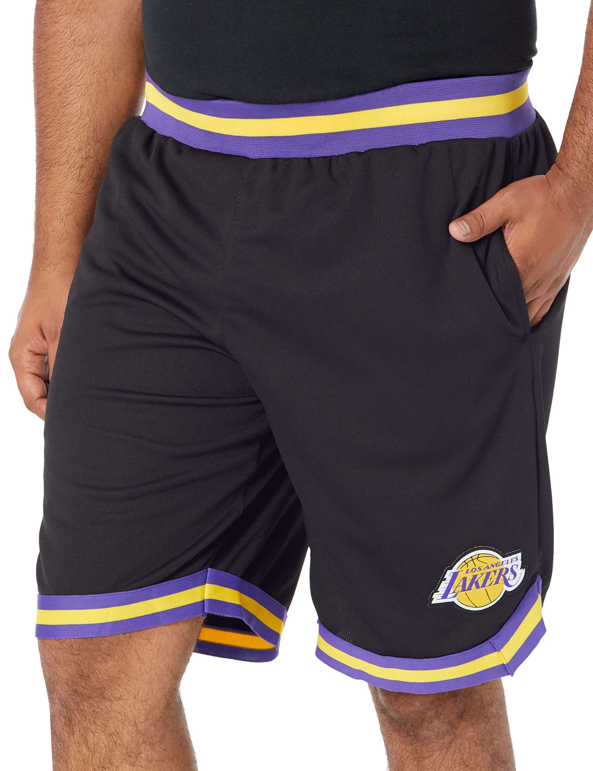 Ultra Game Men's NBA Official Soft Air Mesh Ultimate Basketball Shorts - OG Fit - Image 6