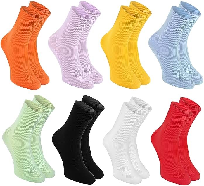 Rainbow Socks - DIABETIC Elastic Cotton Socks for SWOLLEN FEET for Mens & Womens - Product Image