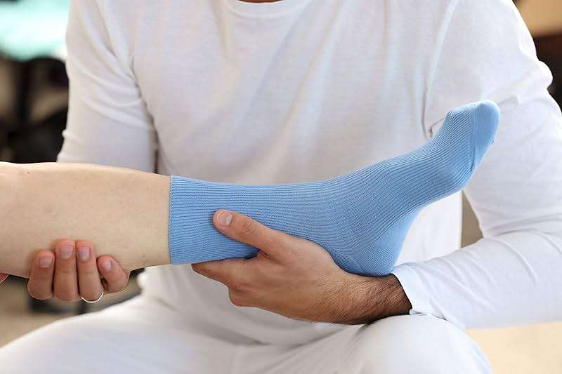 Rainbow Socks - DIABETIC Elastic Cotton Socks for SWOLLEN FEET for Mens & Womens - Image 4
