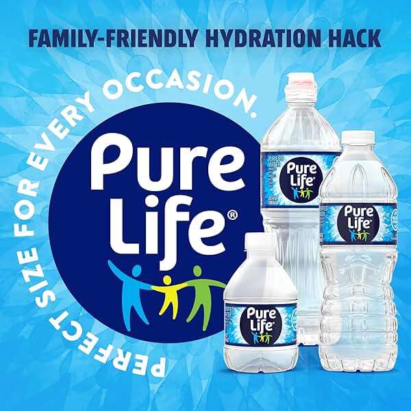 Pure Life Purified Water, 16.9 oz. Bottles, 4 Cases (24 Bottles)… - Image 5