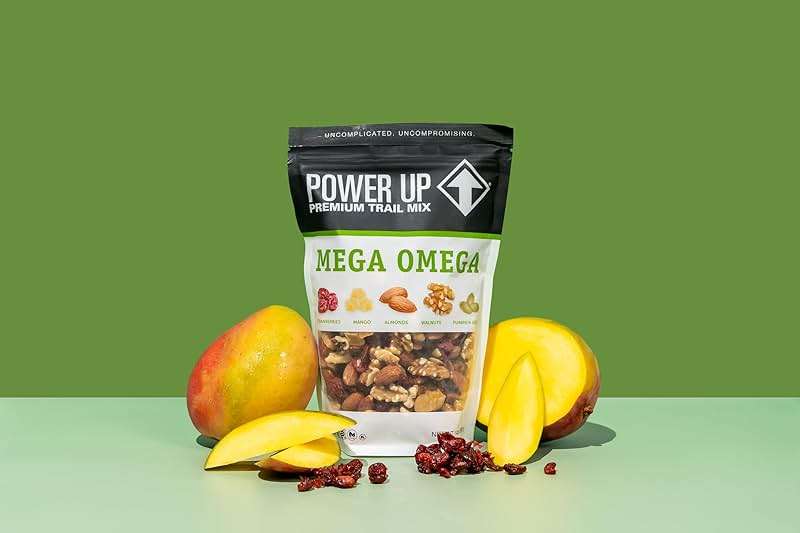 Power Up Trail Mix, Mega Omega Trail Mix, Non-GMO, Vegan, Gluten Free, No Artificial Ingredients, Gourmet Nut, 14 Ounce Bag - Image 6