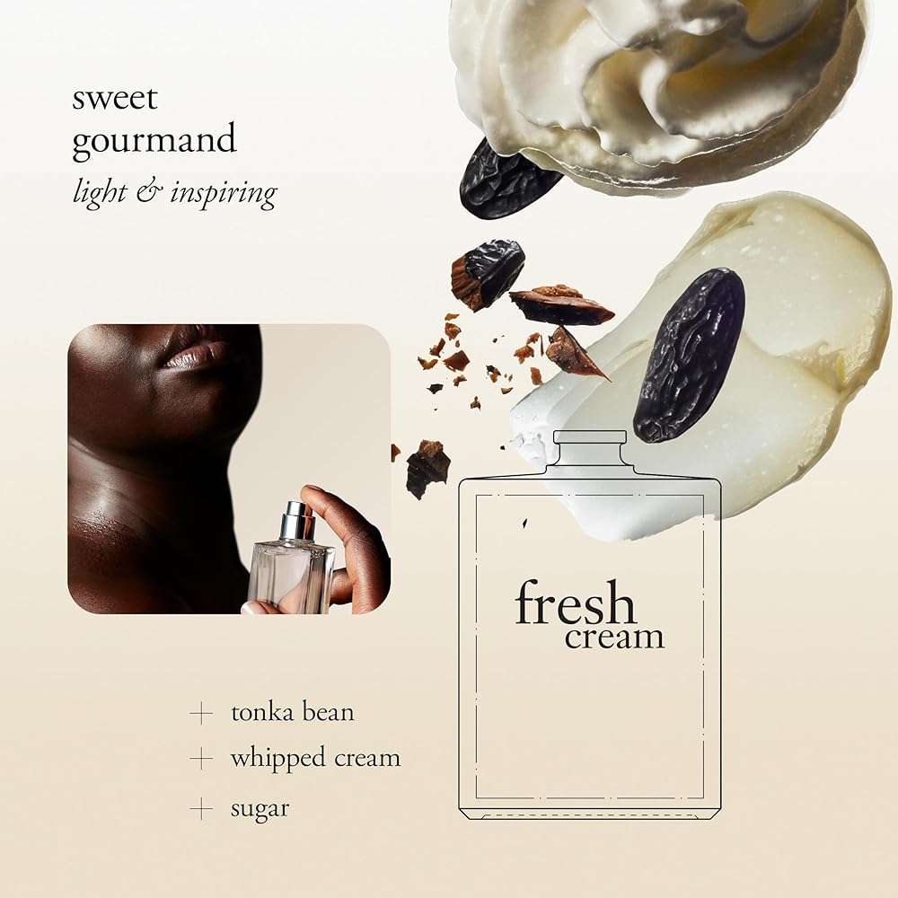 philosophy fresh cream eau de toilette - sweet & captivating women's perfume - with notes of vanilla, heliotrope & tonka bean - long lasting fragrance - Image 3
