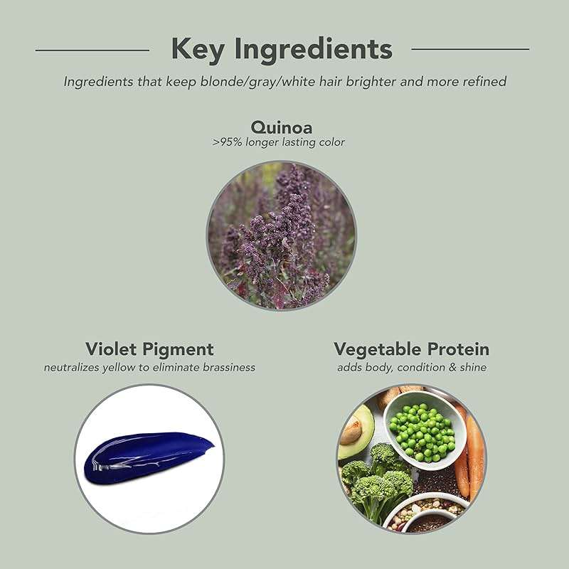 Framesi Color Lover Dynamic Blonde Purple Shampoo, Sulfate Free Shampoo, Color Treated Hair - Image 10