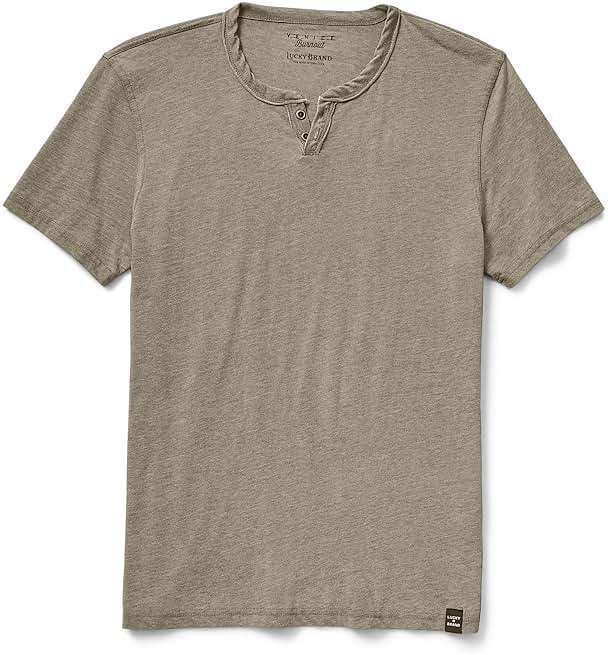 Lucky Brand Burnout Button Notch Shirt - Image 6