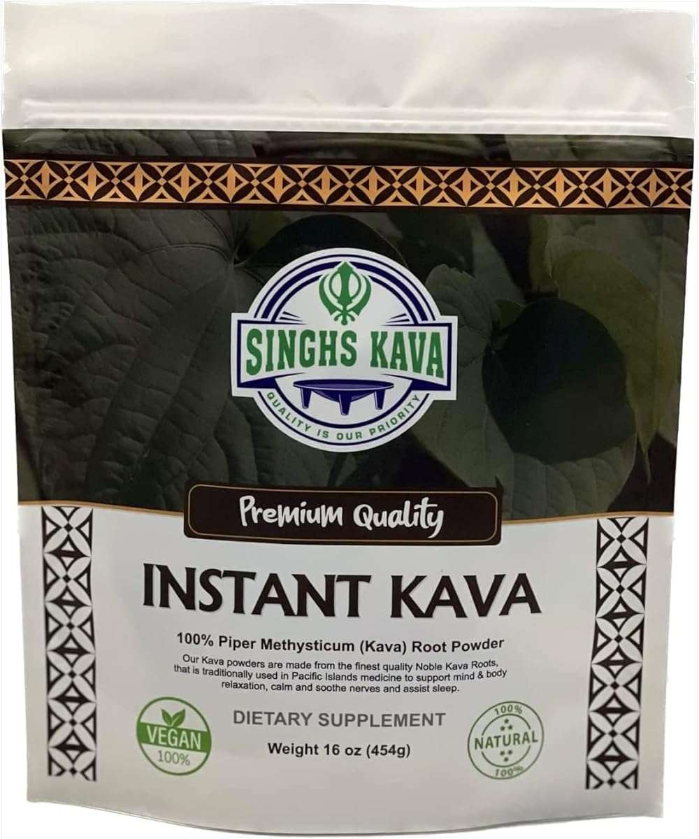 DIRE Outdoor Gear SINGHS Micronized Instant Kava Powder-Fijian Kava (16oz) - Image 2