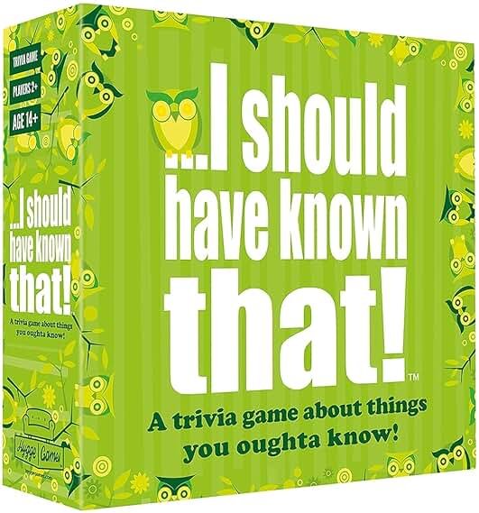 I should have known that! - A Trivia Game About Things You Oughta Know, Green - Product Image