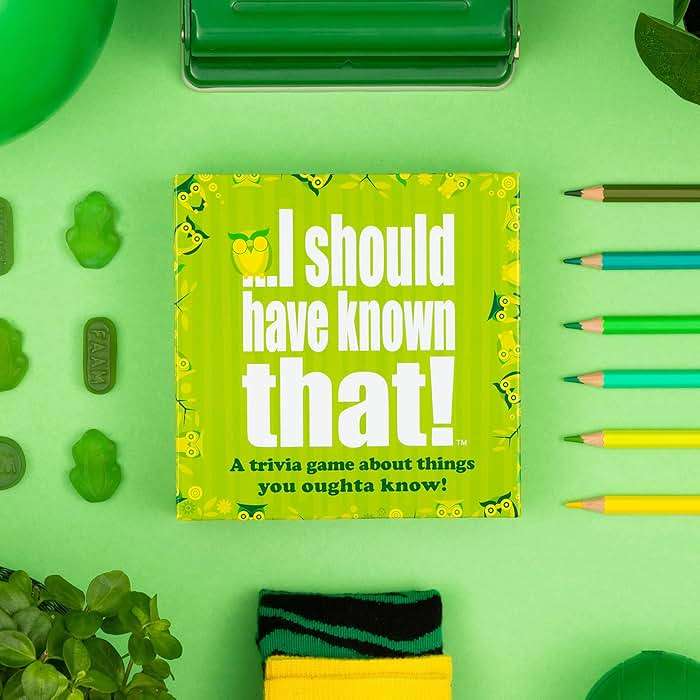 I should have known that! - A Trivia Game About Things You Oughta Know, Green - Image 6