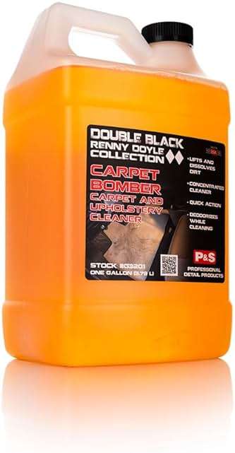 P & S PROFESSIONAL DETAIL PRODUCTS Carpet Bomber – Professional Upholstery Cleaner, Citrus-Based Formula, Removes Grease, Dirt & Odors, Highly Dilutable, Safe for Engines & Wheel Wells - 1 Gallon - Image 1