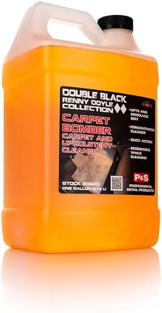 P & S PROFESSIONAL DETAIL PRODUCTS Carpet Bomber – Professional Upholstery Cleaner, Citrus-Based Formula, Removes Grease, Dirt & Odors, Highly Dilutable, Safe for Engines & Wheel Wells - 1 Gallon - Product Image