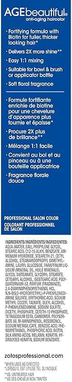 AGE beautiful Permanent Hair Color Cream, 100% Gray Coverage Hair Dye with Biotin Anti-Aging Formula for Fuller, Thicker Hair, Professional Salon Quality - Image 8