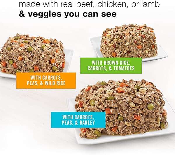 Purina Beneful Freshly Prepared Blends Wet Dog Food Variety Pack with Beef, Chicken, or Lamb Dog Food - (Pack of 12) 10 oz. Tubs - Image 3