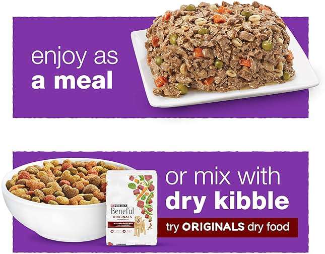 Purina Beneful Freshly Prepared Blends Wet Dog Food Variety Pack with Beef, Chicken, or Lamb Dog Food - (Pack of 12) 10 oz. Tubs - Image 8