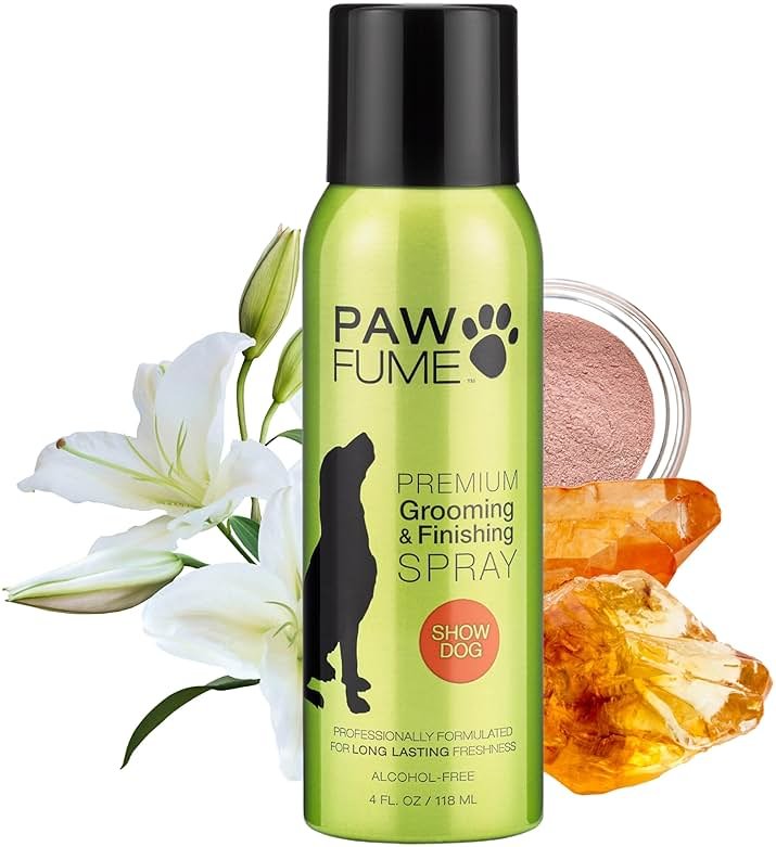 PAWFUME Dog Perfume Spray Long Lasting Scent for Grooming, Show Dog, 1-Pack – Keep Your Pup Fresh All Day – Hypoallergenic, Alcohol-Free, Detangling Formula – Moisturizing Pet Cologne Spray for Dogs - Product Image