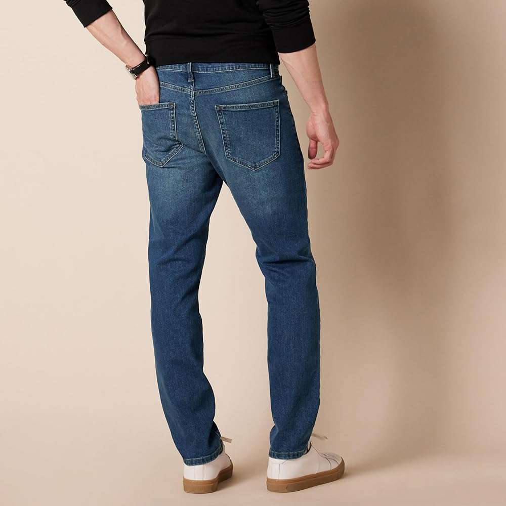 Amazon Essentials Mens Slim-Fit Comfort Stretch Jeans - Discontinued Colors - Image 2