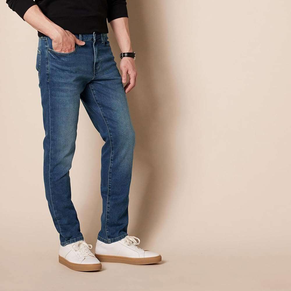 Amazon Essentials Mens Slim-Fit Comfort Stretch Jeans - Discontinued Colors - Image 3
