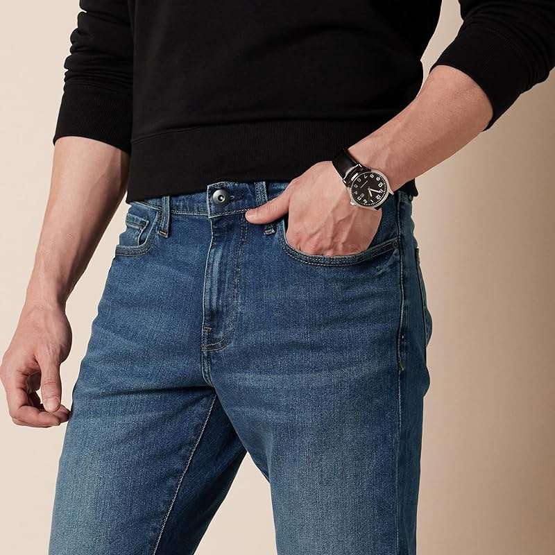 Amazon Essentials Mens Slim-Fit Comfort Stretch Jeans - Discontinued Colors - Image 4