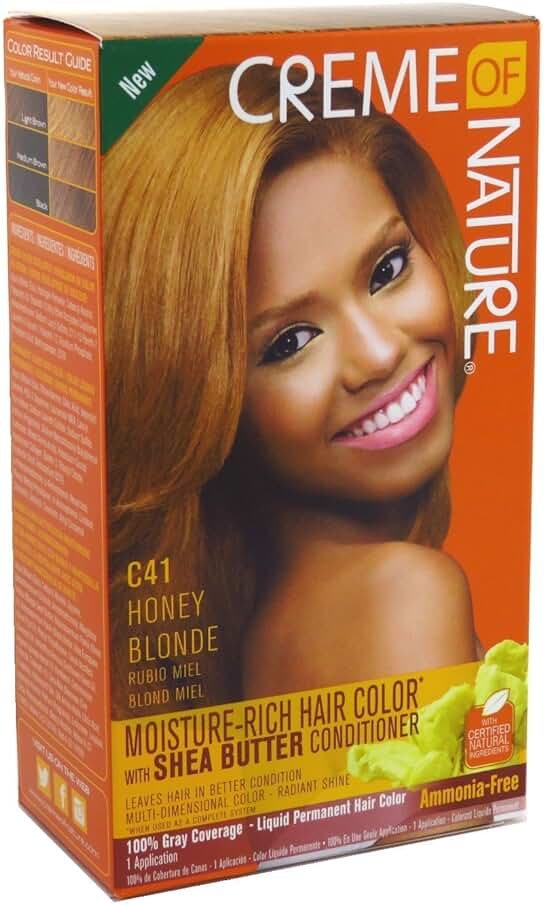 Creme Of Nature Color C41 Honey Blonde Kit (3 Pack) - Product Image