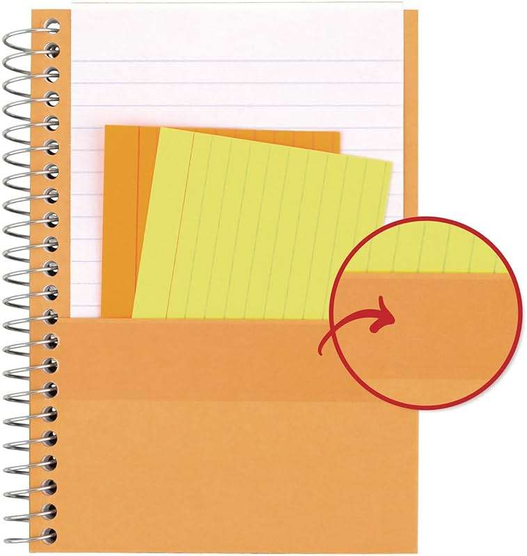 Five Star Wirebound Notebook, 1-Subject, Medium/College Rule, 80 Sheets 17.7 cm x 11.1cm (7" x 4.75 ") Assorted Cover Color - Image 7