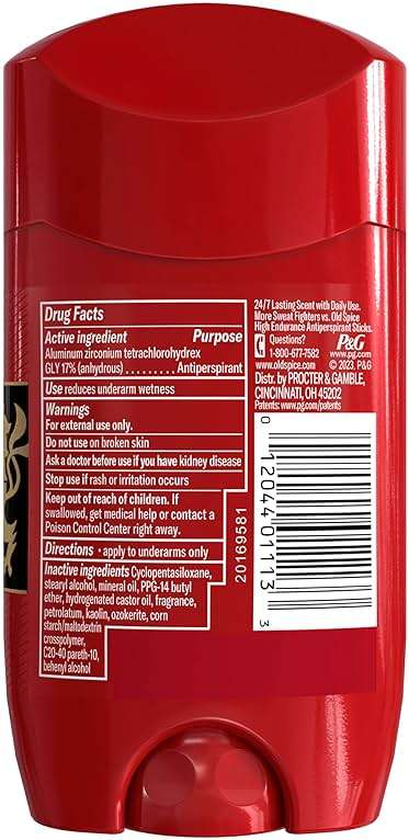 Old Spice Aluminum Free Deodorant for Men, 24/7 Odor Protection, 24/7 Freshness & Lasting Scent, Captain with Bergamot Scent, 3.0 oz - Image 8