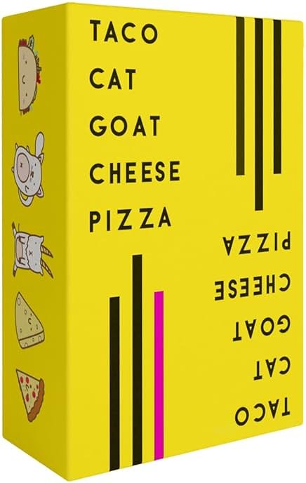 Taco Cat Goat Cheese Pizza Wildly Entertaining Card Game for Family and Group Game Night | Easy to Learn and Play with 10-15 Minute Rounds | Fun for Kids, Teens, Adults, and Families | 2-8 Players - Product Image