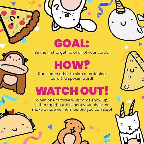 Taco Cat Goat Cheese Pizza Wildly Entertaining Card Game for Family and Group Game Night | Easy to Learn and Play with 10-15 Minute Rounds | Fun for Kids, Teens, Adults, and Families | 2-8 Players - Image 5