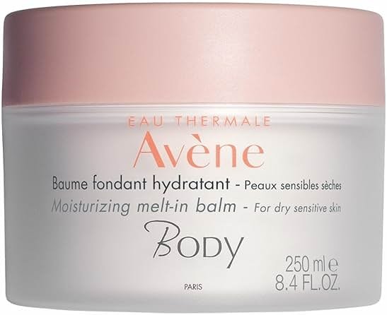Avène Moisturizing Melt-in Balm, Shea Oil Body Butter, Non-Greasy, Non-Sticky, Quick Absorbing, 8.4 Oz - Product Image