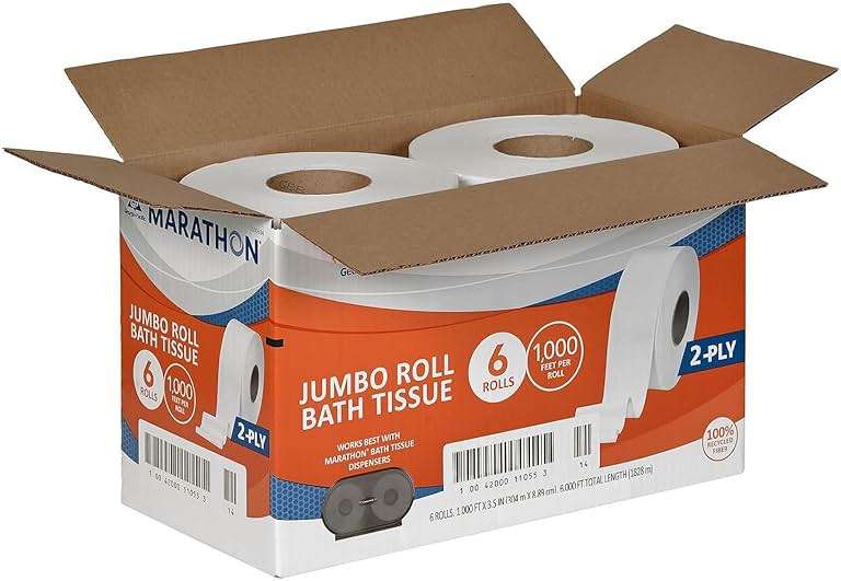 Marathon Bath Tissue, 2-Ply (6 Jumbo Rolls) - Image 2