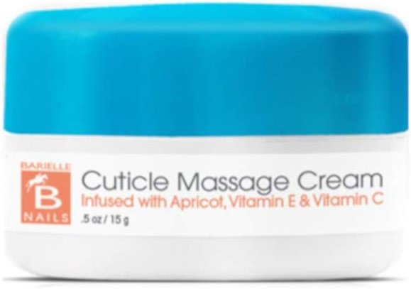 BARIELLE Cuticle Massage Cream .5 ounce - Product Image