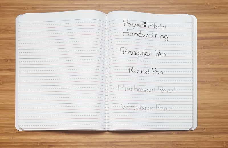 Paper Mate Handwriting Triangular Mechanical Pencil Set with Lead & Eraser Refills, 1.3mm, Fun Barrel Colors, 8 Count (2017484) - Image 8