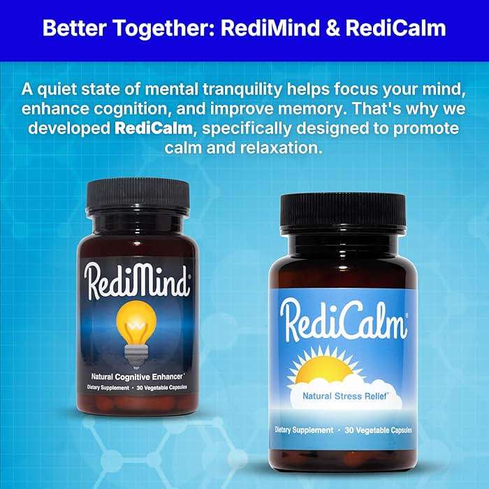 RediMind - Natural Cognitive Enhancement Supplement Capsule - Non-GMO, Vegan, Gluten-Free - Image 8