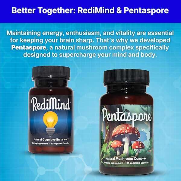 RediMind - Natural Cognitive Enhancement Supplement Capsule - Non-GMO, Vegan, Gluten-Free - Image 9