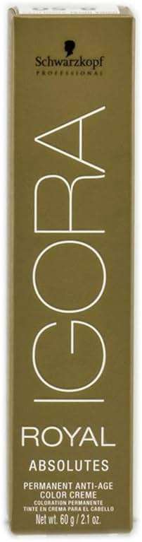 Schwarzkopf Professional Igora Royal Absolutes Hair Color, 6-60, Dark Blonde Chocolate Natural, 2.1 Ounce - Image 1