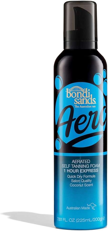 Bondi Sands Aero 1-Hour Express Self Tanning Foam | Lightweight, Coconut Tanning Foam Quickly Provides a Healthy, Flawless, Bronzed Glow | 7.61 fl oz/225 mL - Image 1