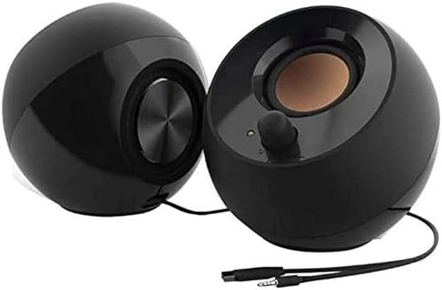 Creative Labs Pebble 2.0 Channel Computer Stereo Speakers - Black - Product Image