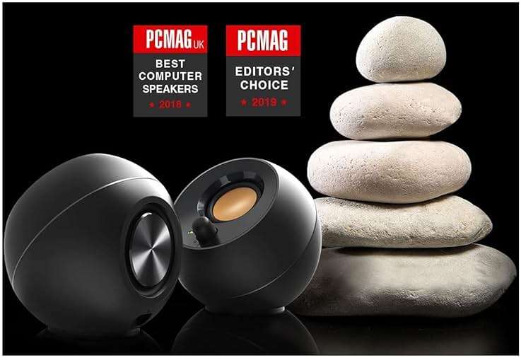 Creative Labs Pebble 2.0 Channel Computer Stereo Speakers - Black - Image 5